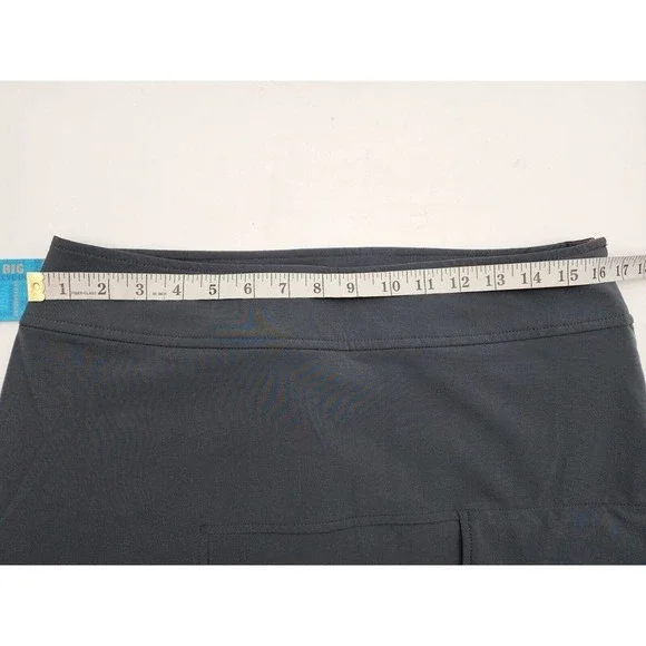 NWT TITLE NINE Gray Athleisure Skirt Front Pocket Women's Size 8 - Picture 11 of 11